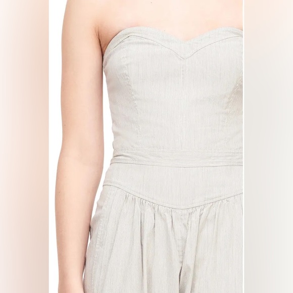 Rebeca Taylor La Vie Crisp Stripe Jumpsuit - Picture 6 of 15